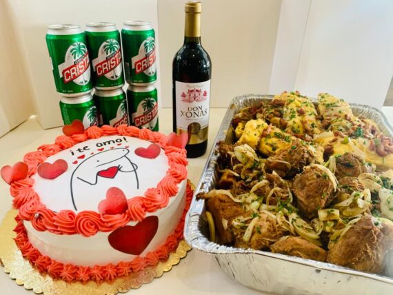 Cena San Valentín con Cerveza y Vino