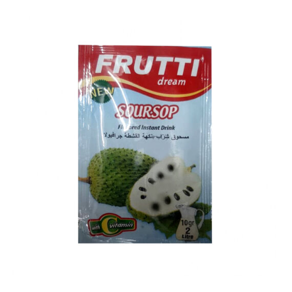 Refresco instantáneo Frutti Dream SABOR Guanábana (6 x 10g) -Y