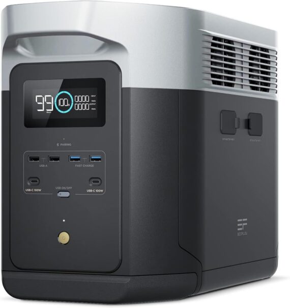 ESTACIÓN DE ENERGÍA ECOFLOW DELTA 2 MAX 4800W/ 2048WH
