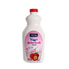 Yogurt de fresa con probióticos YEYA (1.54 L)